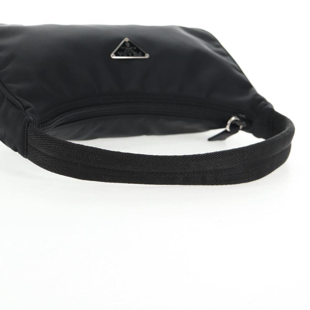 PRADA Hand Bag Nylon Black Silver Auth 145021V - Picture 7 of 16